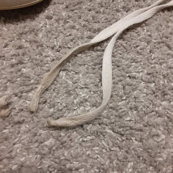 Women's Size 8.5 Adidas Cloudfoam Advantage Shoes White w/ Black Stripes - Picture 14 of 15